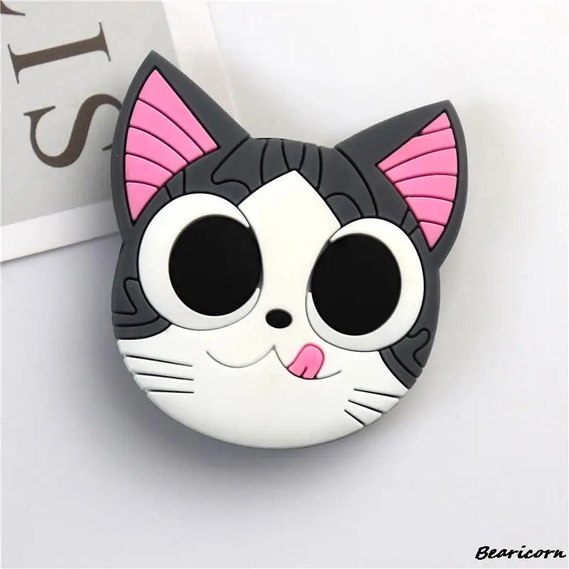 PC Cute Phone Socket Universal Cat Claw Paw Mobile Phone Stretch Bracket Cartoon Phone Stand Finger Holder