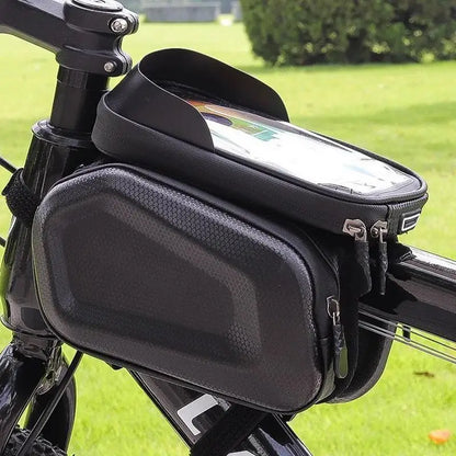 PC Cycle Front Frame Bag Waterproof Cycle Phone Holder Top Tube Bag Lightwe