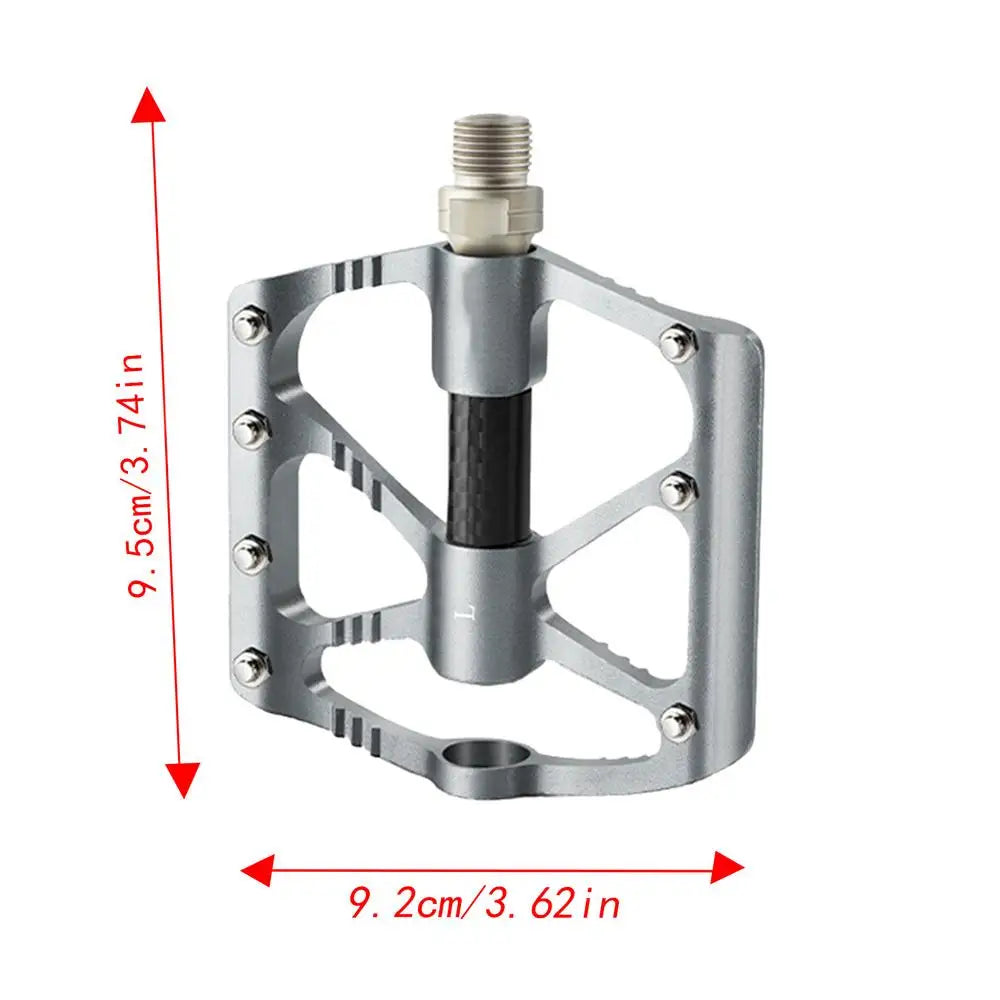 PC Cycling Foot Pedal Non-slip Bushing Pedals Aluminum Alloy Bushing Pedals