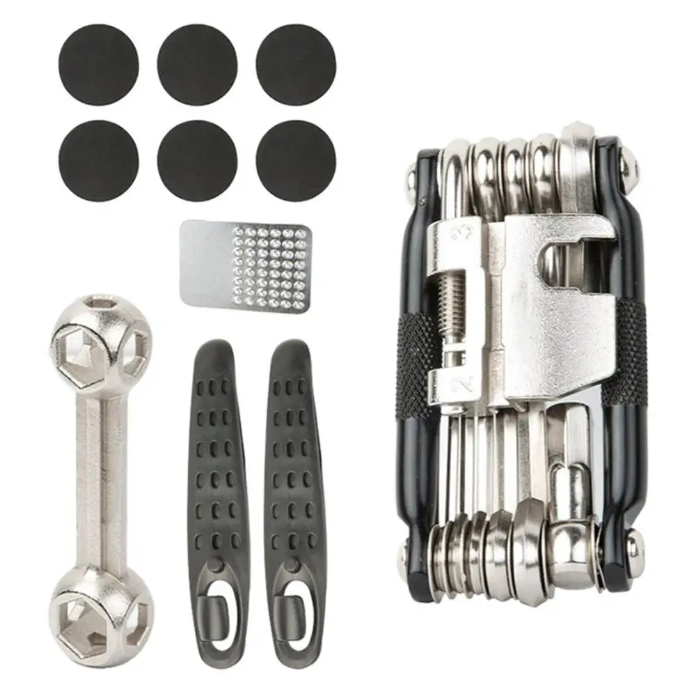 PC Cycling Wrench Set Multi-Function Hexagonal Tool Professional Tire Chain