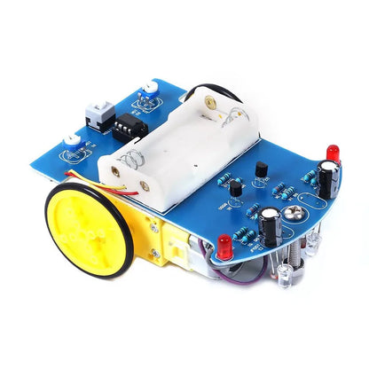 D2-1 DIY Kit Intelligent Tracking Line Smart Car Kit TT Motor Electronic DIY Kit Smart Patrol Automobile Parts DIY Electronic