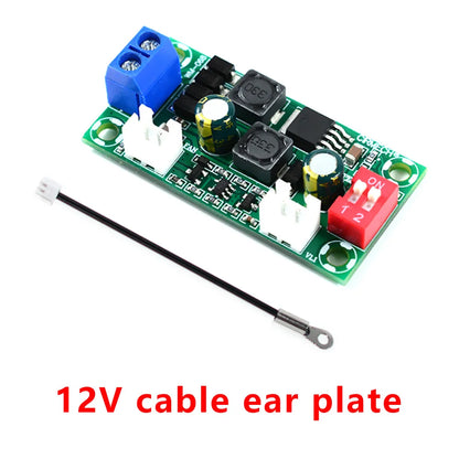 DC 12V 24V Temperature Control Board Governor Electronic Temperature Control Fan Module Specifications Cooler For Cpu Cooling