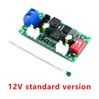 DC 12V 24V Temperature Control Board Governor Electronic Temperature Control Fan Module Specifications Cooler For Cpu Cooling