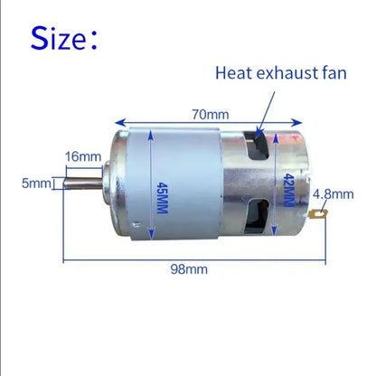 DC 24V 15000RPM High Speed Large torque DC12V 795 Motor Electric Power Tool new Motors & Parts DC Motor