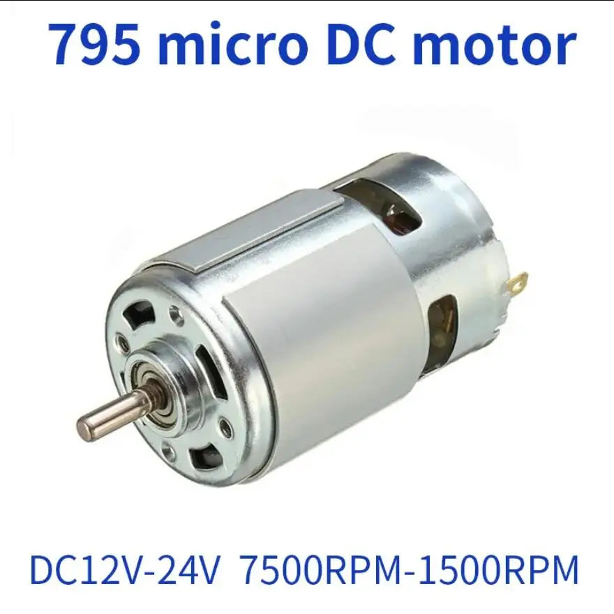 DC 24V 15000RPM High Speed Large torque DC12V 795 Motor Electric Power Tool new Motors & Parts DC Motor