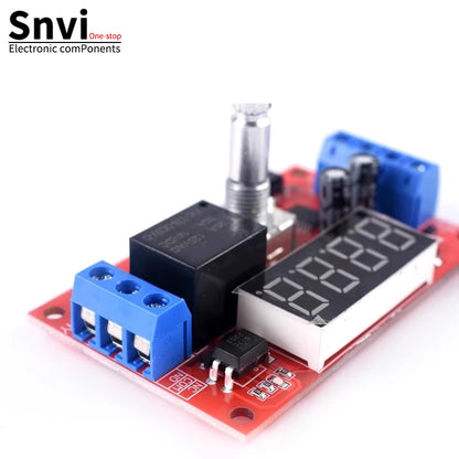 DC 5V 12V 24V 10A Adjustable Time Delay Relay Module LED Digital Timming Relay Timer Delay Trigger Switch Timer Control Switch