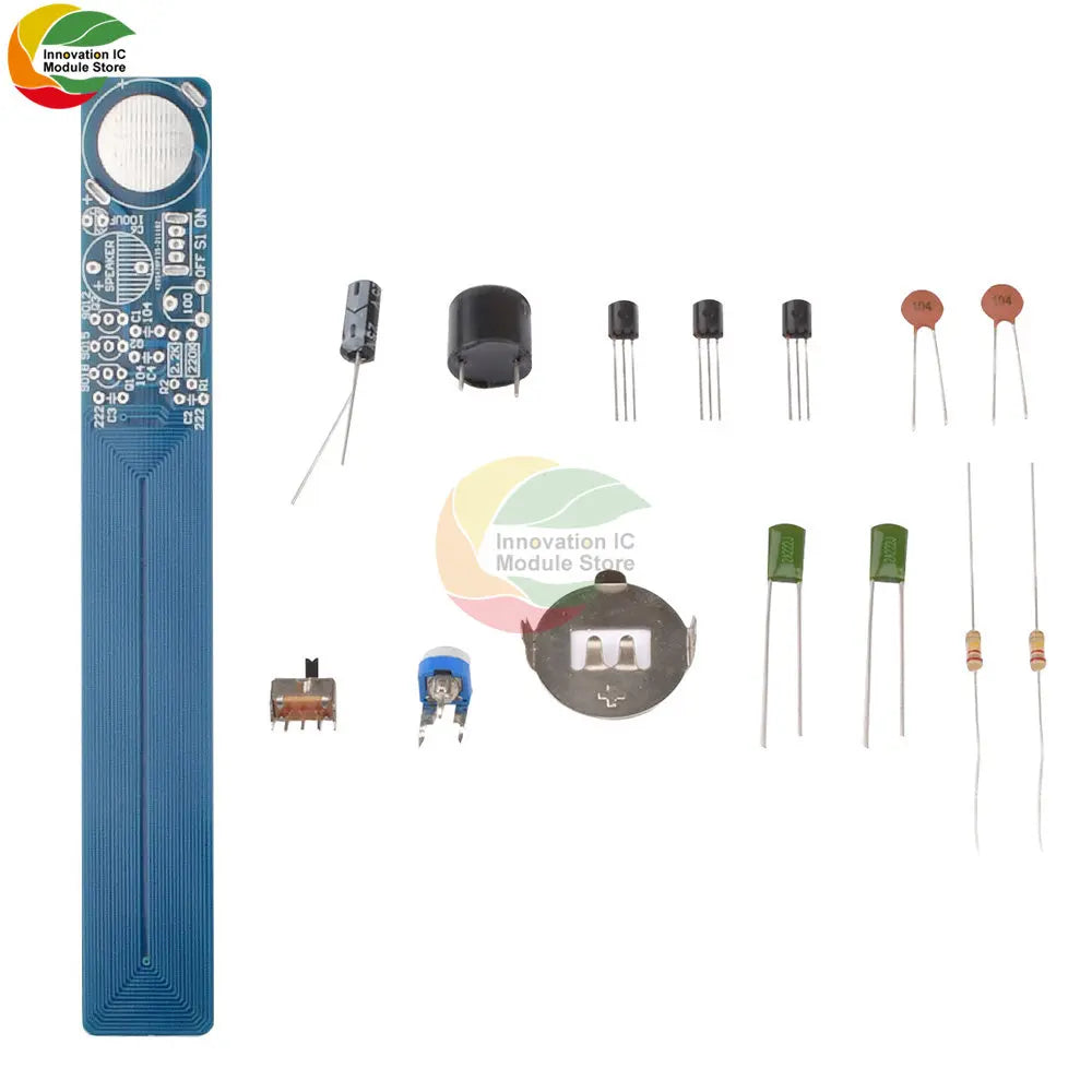 DC3-5V Simple Metal Detector Electronic Kit DIY Metal Detector Kit DIY Technology Training Welding Metal Detector Module