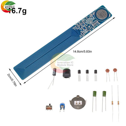 DC3-5V Simple Metal Detector Electronic Kit DIY Metal Detector Kit DIY Technology Training Welding Metal Detector Module