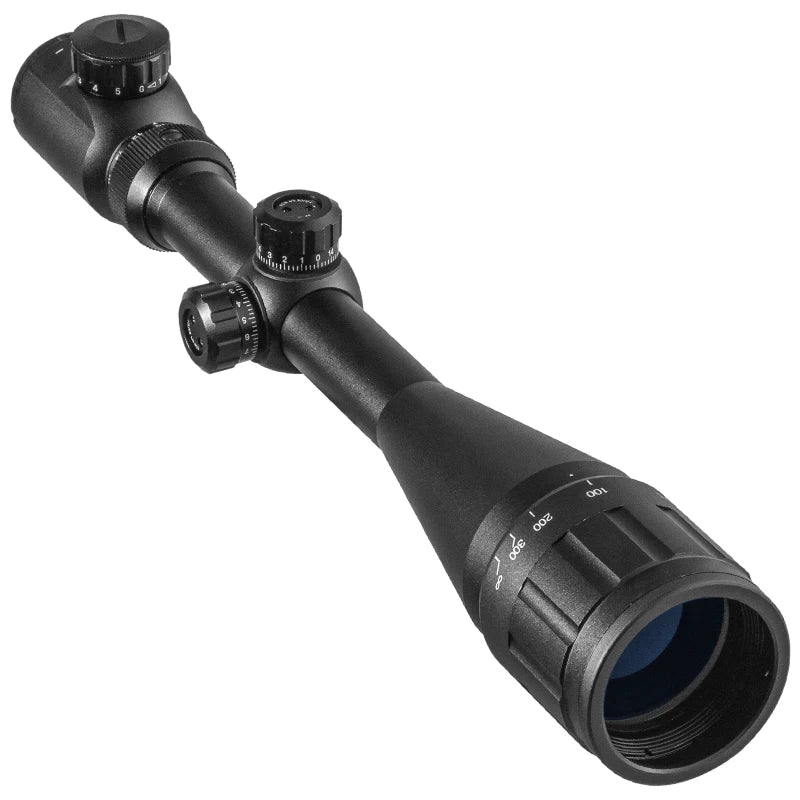 DIANA 4.5-18X50 Aoe Riflescope Adjustable Green Red Dot Cross Hunting Light Tactical Scope Reticle Optical Rifle Scope