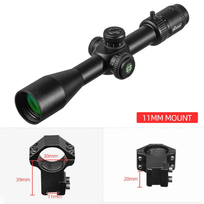 DIANA HD 4-16X44 FFP Hunting Scope First Focal Plane Riflescopes Tactical Glass Etched Reticle Optical Sights Fits .308