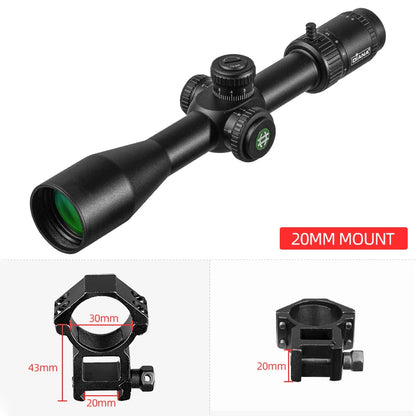 DIANA HD 4-16X44 FFP Hunting Scope First Focal Plane Riflescopes Tactical Glass Etched Reticle Optical Sights Fits .308