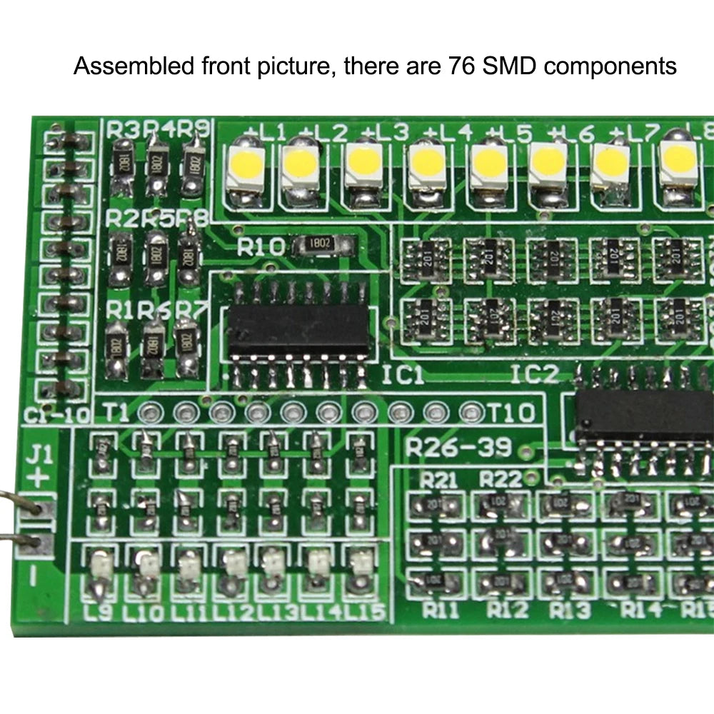 DIY Electronic Kit 1801 SMT SMD Component Soldering Project Practice Suite FM Radio Transmitter Board Module Welding Learning