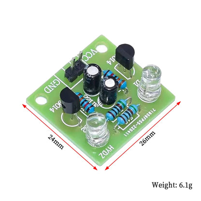 DIY Electronic Kit 5MM LED Simple Flash Light Circuit Simple Flashing Leds Circuit Board Production Suite For Soldering Practice