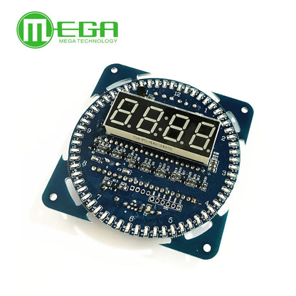 DIY Electronic clock Digital LED Display Module Alarm Electronic Digital Clock Kit 51 SCM Learning Board 5V DS1302