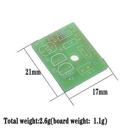 DIY Kit Light Control Sensor Switch Suite Photosensitive Induction Switch Kits DIY Electronic Trainning Integrated Circuit Suite