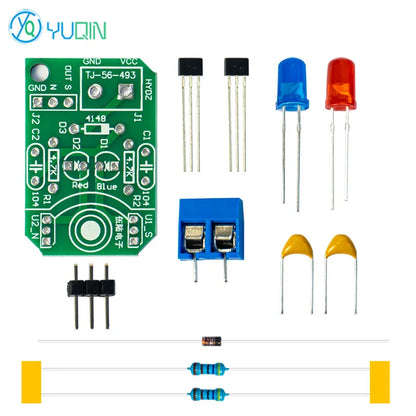 DIY Kit for Hall Sensor Magnetic Measurement Pole Resolution Device Electronic Production of North and South Pole Technology