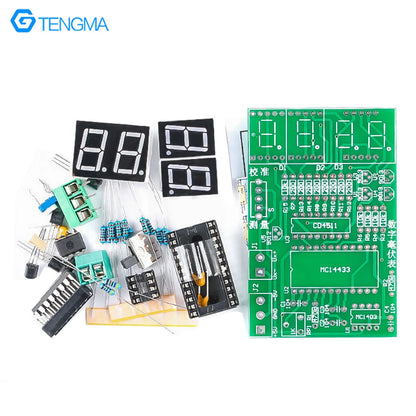 DIY Production Kit Of Digital Millivoltmeter Electrician and Electronic Skills Teaching Training AD Conversion Welding Parts