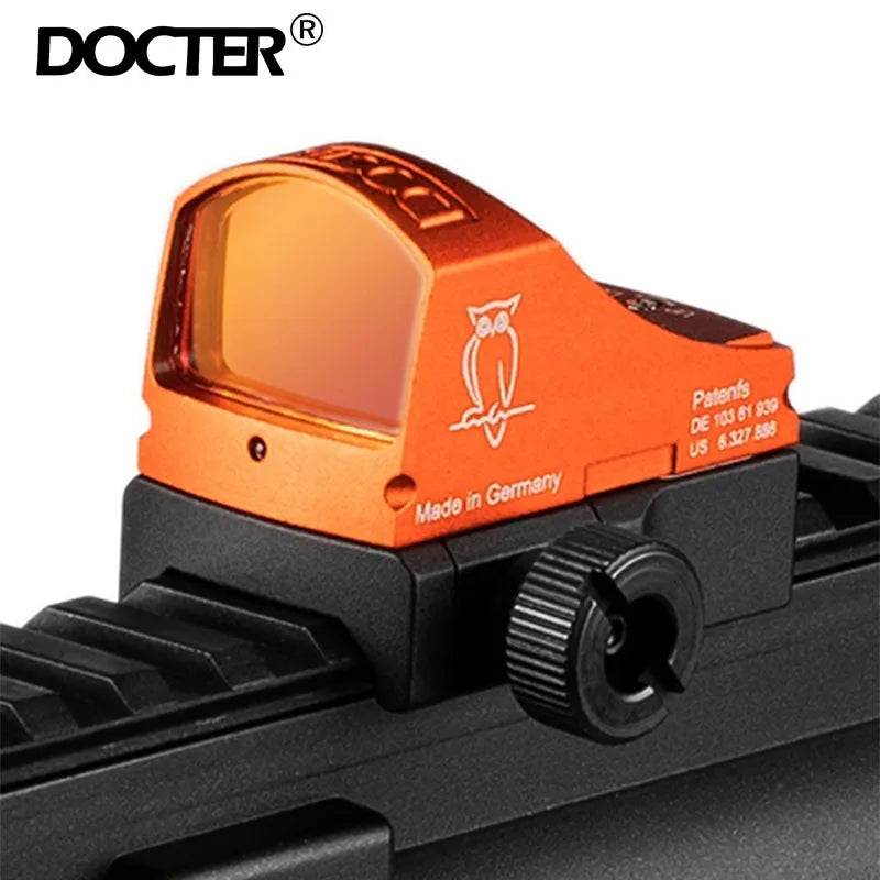 DOCTER Hunting tactical Reflex red dot Optical sight With 20mm Mount Airsoft pistol Glock Scope Spotting scope  rifle hunting