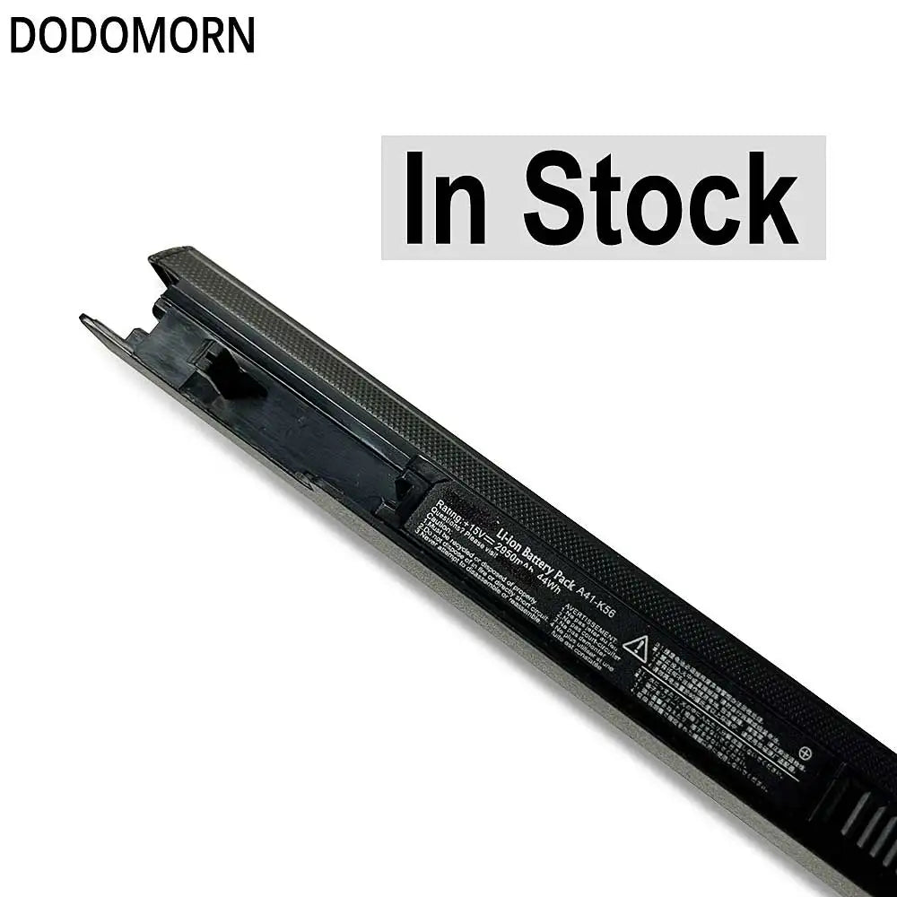 PC DODOMORN A41-K56 Laptop Battery For Asus A56 A46 K56 K56C K56CA K56CM K46 K46C K46CA K46CM S56 S46C A31-K56 A32-K56 A42-K56 44Wh