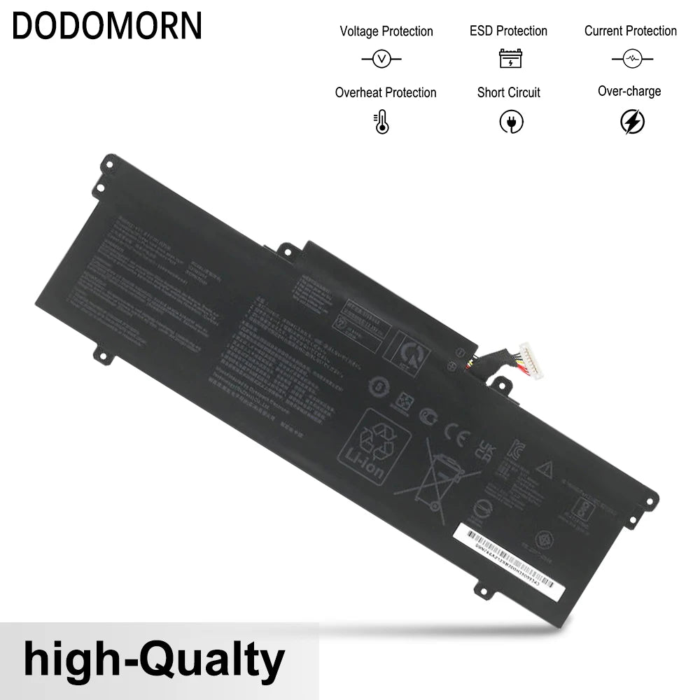 PC DODOMORN C31N1914 Laptop Battery For Asus ZenBook 14 UX435EA UX435EG UM425QA UM425UAZ Ultralight UX435EAL 13 UX425UG 63Wh