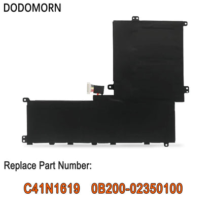 PC DODOMORN C41N1619 Laptop Battery For ASUS Pro B9440 B9440UA-GV0094R/GV0100T/GV0056R/XS74/XS51/7200/7500/8550 B9440FA  B9440 48Wh