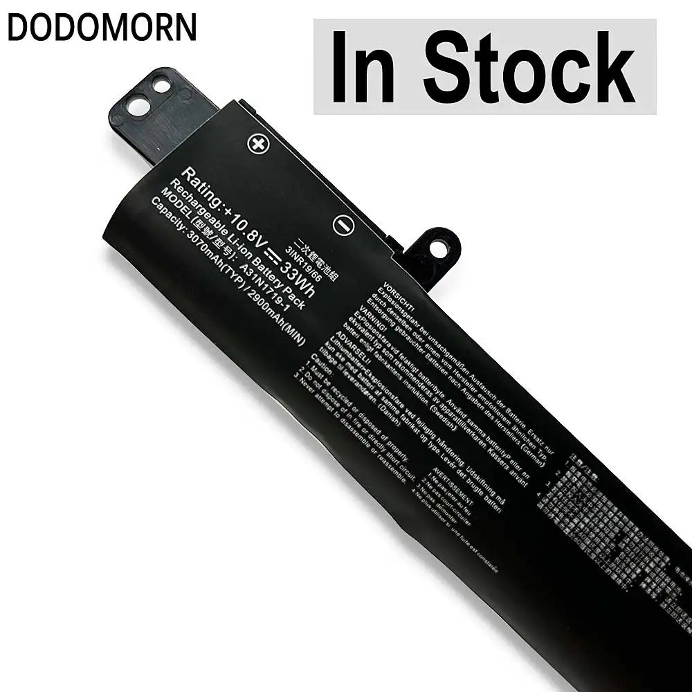 PC DODOMORN New A31N1719 Battery For ASUS X407MA X407UF X407UA X407UB X507MA X507UA X507UF X507UB R507UA R507UB Fast delivery