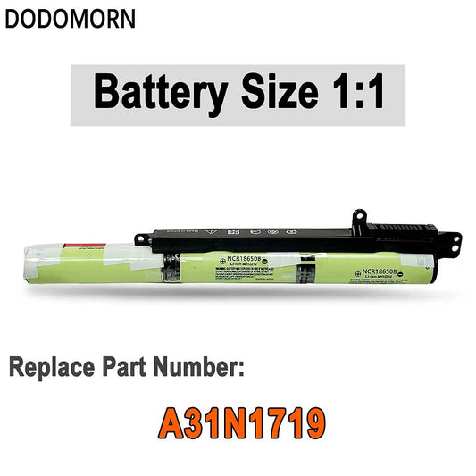 PC DODOMORN New A31N1719 Battery For ASUS X407MA X407UF X407UA X407UB X507MA X507UA X507UF X507UB R507UA R507UB Fast delivery