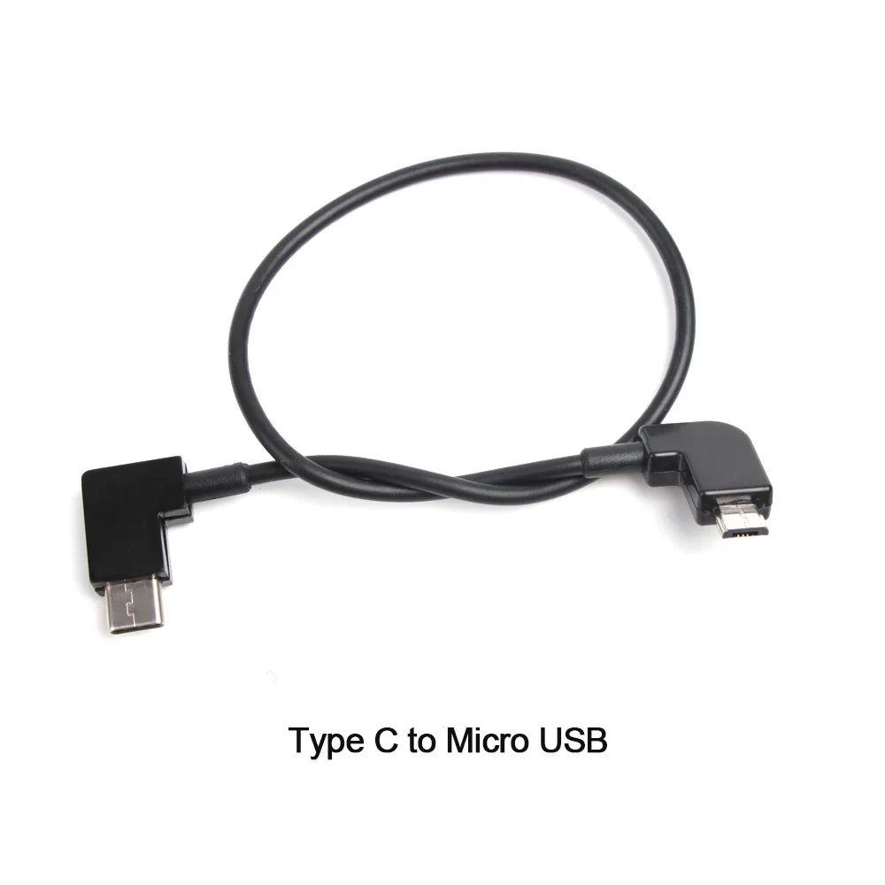 Date Cable  DJI NEO /AIR 3S RC-N3 Control Connect Phone Date Tablet Transmission Line Type C/IOS/Micro USB Drone Accessories