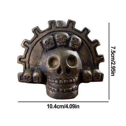 PC Death Whistle Skull Skull Shaped Authentic Aztec Whistle Aztec Death Whi