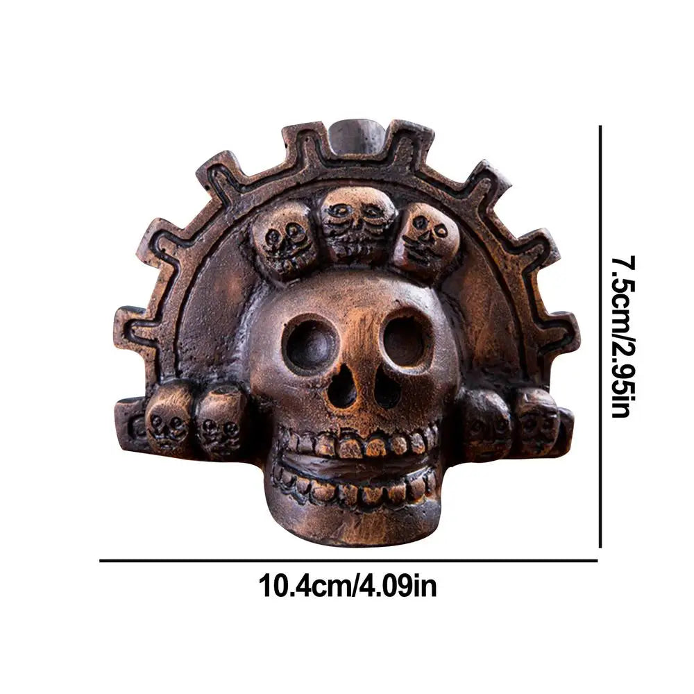 PC Death Whistle Skull Skull Shaped Authentic Aztec Whistle Aztec Death Whi