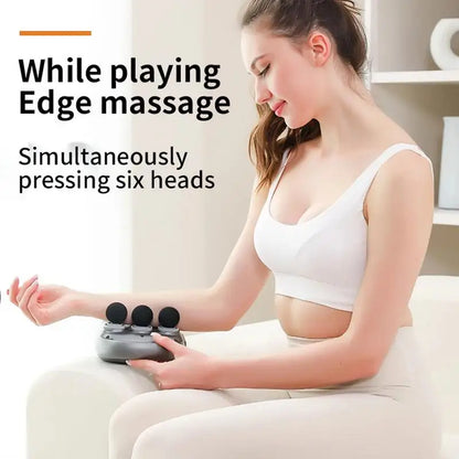 PC Deep Tissue Massager Handheld Muscle Massager Compact Sports Portable Ma