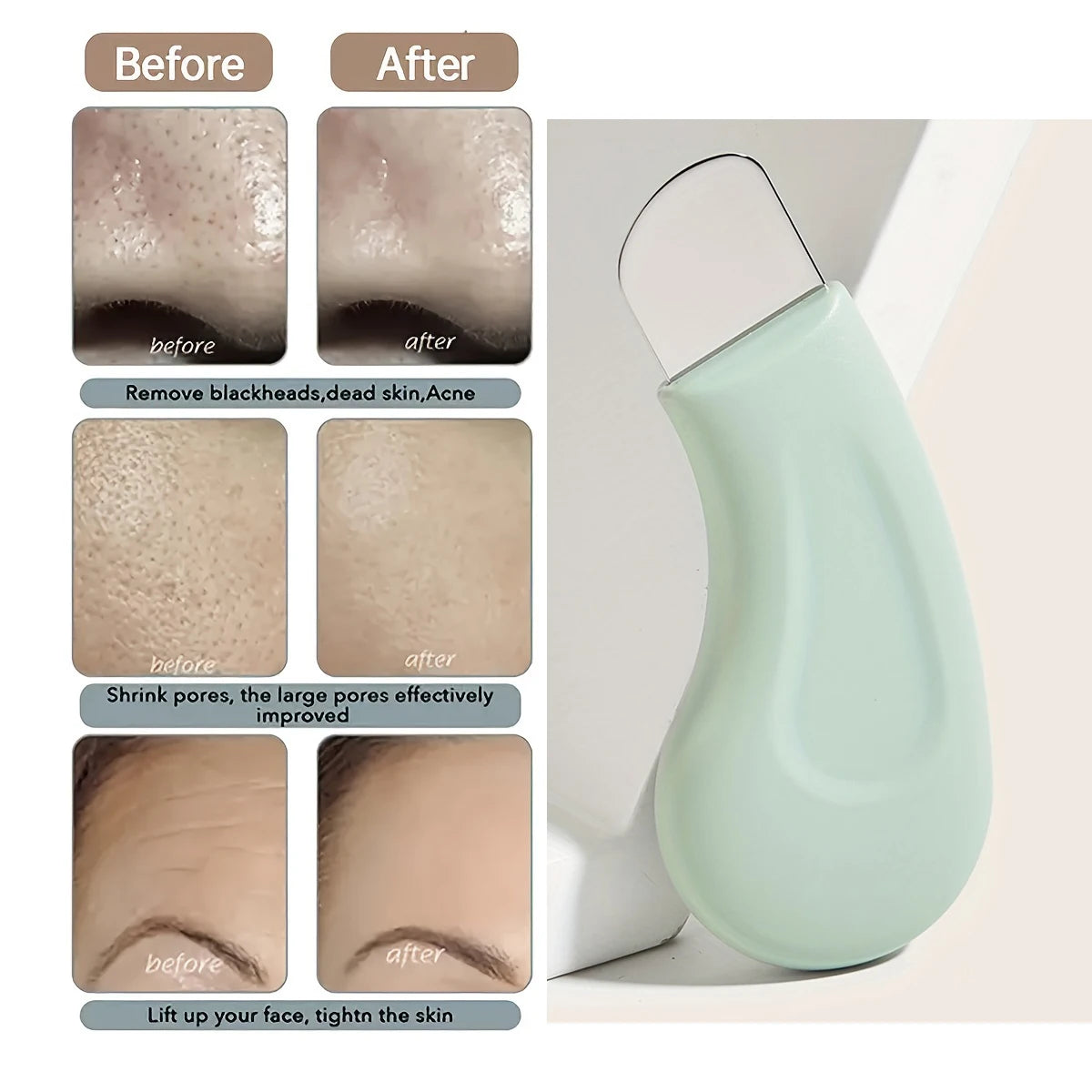 Deep cleansing master blackhead removal tool,  with mud cream and cleansing oil, pore cleaning facial beauty tool