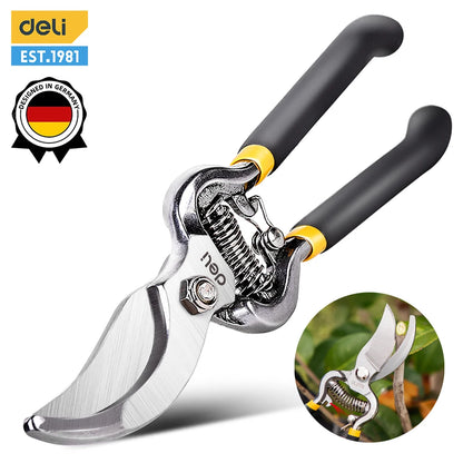 Deli Gardening Scissors Hedge Shear Pruner Shears Garden Tools SK5 Lawn Special Hedge Shears Pruning Branches  Plant Cutter