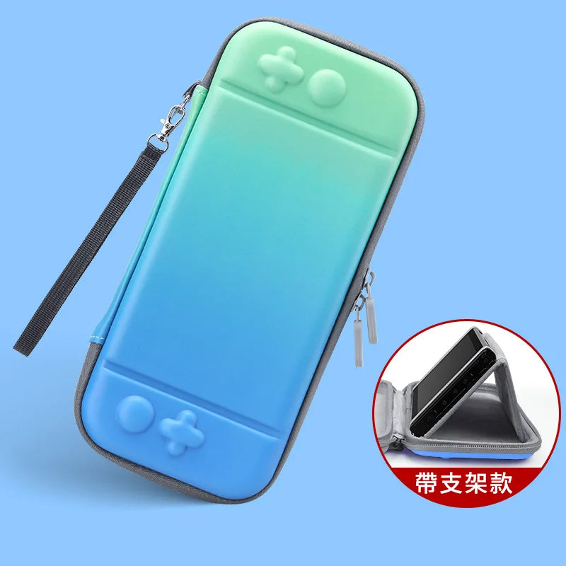 Designer for Nintendo Switch OLED Case Holder Bag Animal Crossing Nintendoswitch Cover Cute Portable Pouch with Bracket