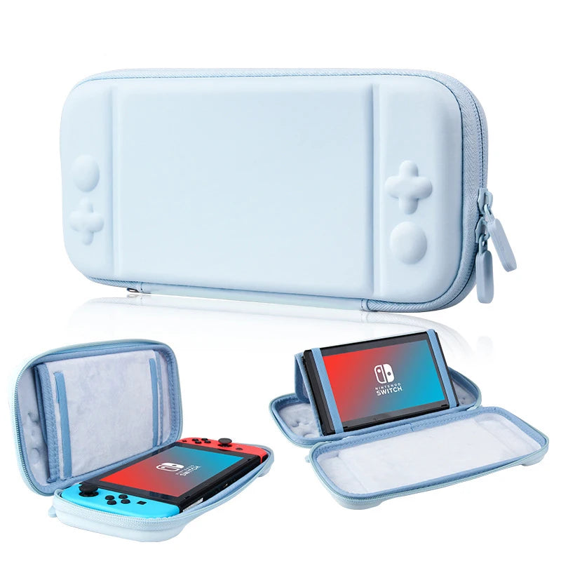 Designer for Nintendo Switch OLED Case Holder Bag Animal Crossing Nintendoswitch Cover Cute Portable Pouch with Bracket