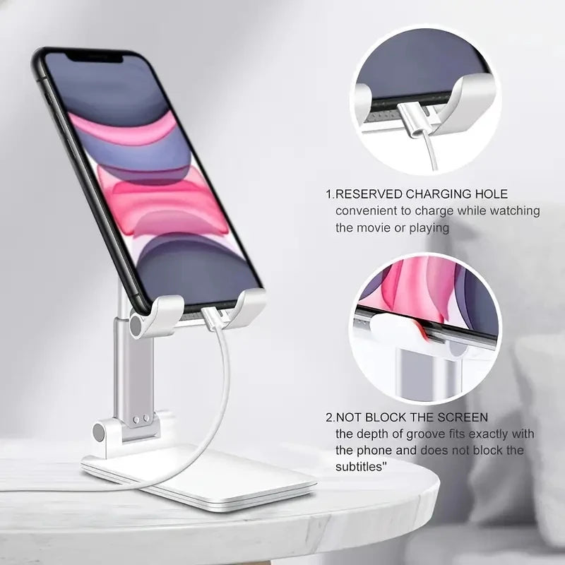 PC Desk Mobile Phone Holder Stand For IPhone IPad Xiaomi Adjustable Desktop Tablet Holder Universal Table Cell Phone Stand