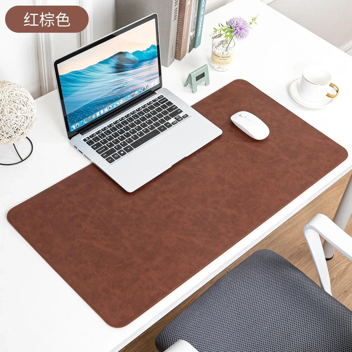 PCDesk Pad Waterproof PU Mouse Pad Desk Mat Protective Cover Large Mousepad