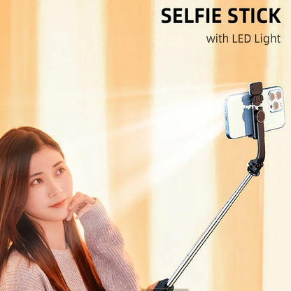 PCDetachable Phone Bracket Selfie Stick with Wireless Bluetooth Remote Fill