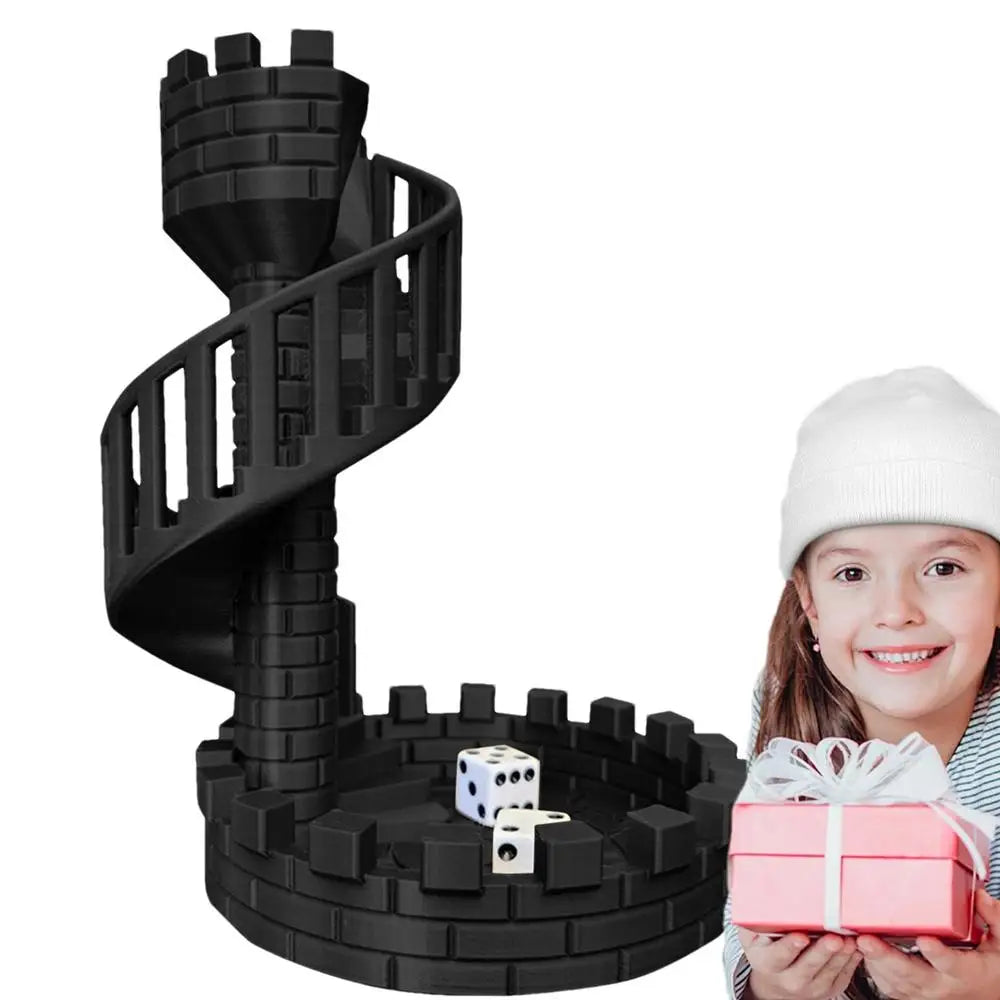 PC Dice Tower Castle Desktop Decorations Dice Castle Tower Dice Tower Castl