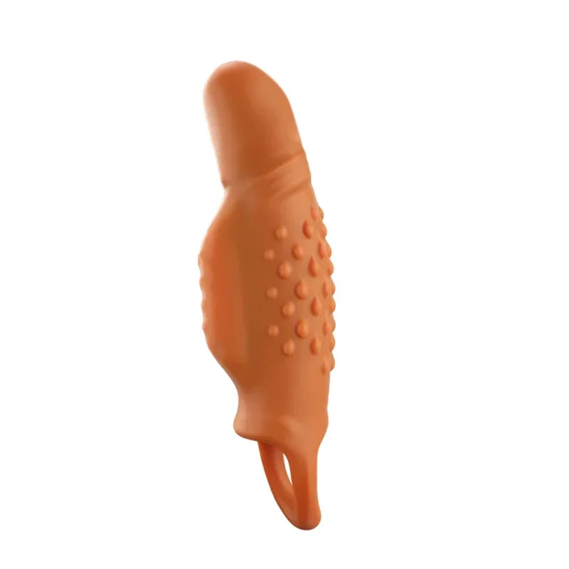 GtoozaDick Sleeve Vibrating Cock Penis Ring Vibrator Delay Ejaculation G Spot Clit Stimulate Massager Sex Toys  Men Couple gtooza.com