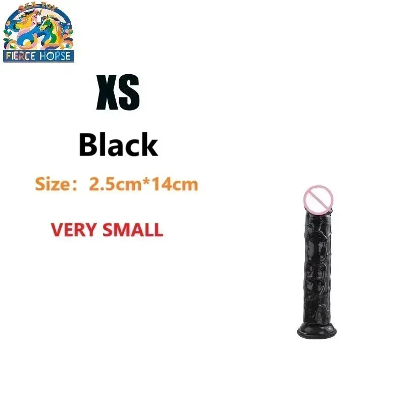 Dildos Sex Toys Dicks, Cheap Porn Female Vagina Clitoris Anal Masturbators Penis with Suction Cup 5 Colors Big Black Jelly Dildo