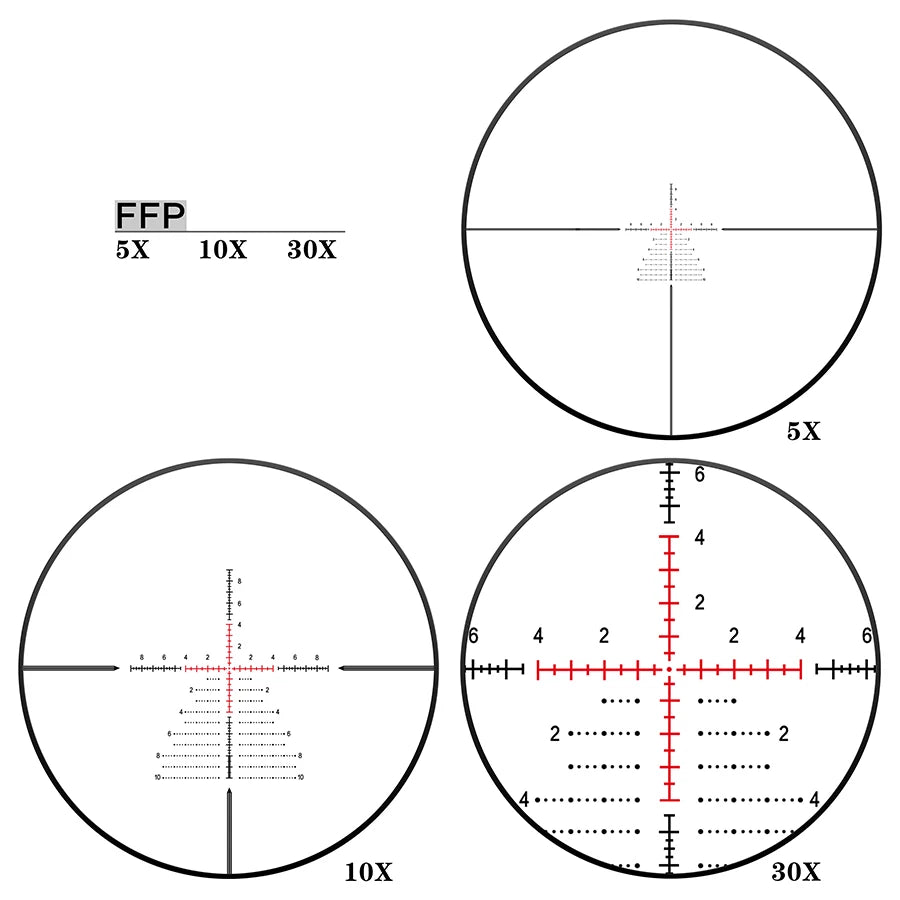 Discovery GEN-II 5-30X56SFIR FFP New Riflescope HD Illumination First Focal Plane Scopes With Military Shooting 34mm Tube