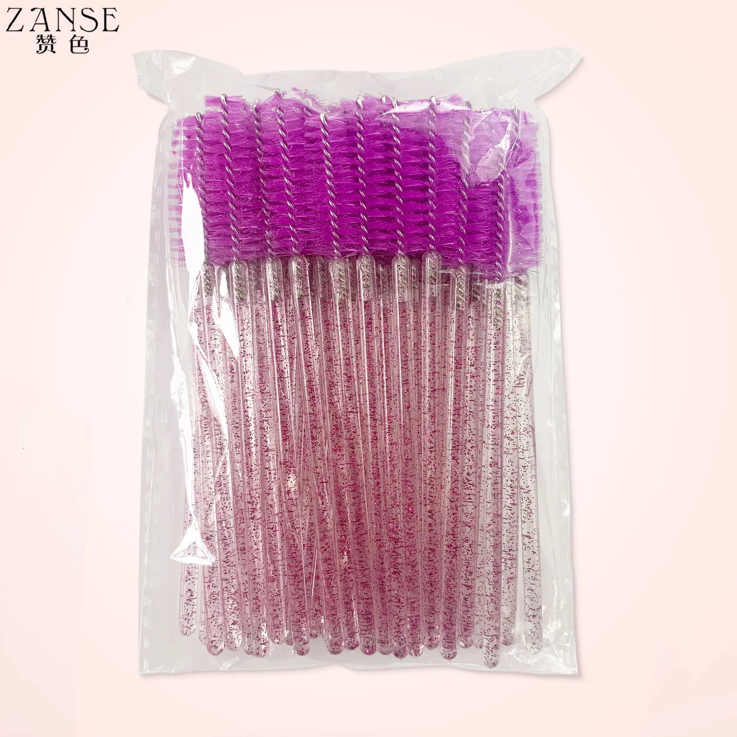 Disposable Crystal Eyelashes Brush Comb 5/50Pcs Eye Lashes Extension Mascara Wands Makeup Professional Makeup Beauty Tool