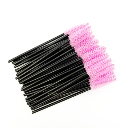 Disposable Eyelash Brushes Eyelashes Extension Tools Eyebrow Brush Mascara Wands Applicator Spoolers Eyelashes Cosmetic