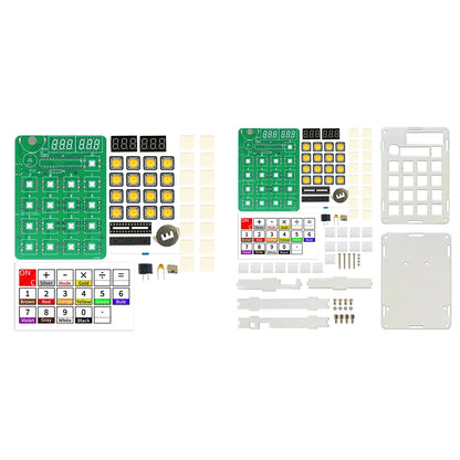 Diy Digital Tube Display Calculator Electronic Kit Kit Soldering Practice Loose Parts Welding Teaching Resources