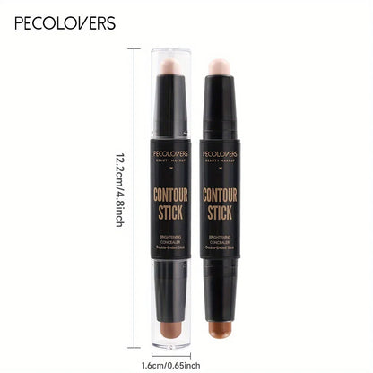 Double Head Highlight Pen Face Make Up Liquid Waterproof Contouring Foundation Contour Makeup Concealer Stick Pencil Cosmetics