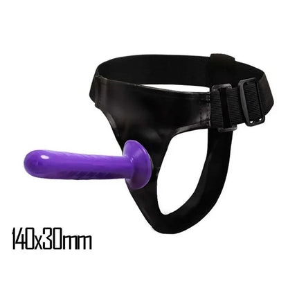 Gtooza_Double Penis Dual Ended Strapon Ultra Elastic Harness Belt Strap On  Adult Sex Toys  Woman Couples Anal Soft s gtooza.com