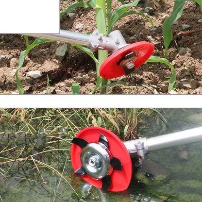 Dual-use Weeder Plate Lawn Mower Trimmer  Head Brushcutter Grass Cutting Machine Cutter Tool