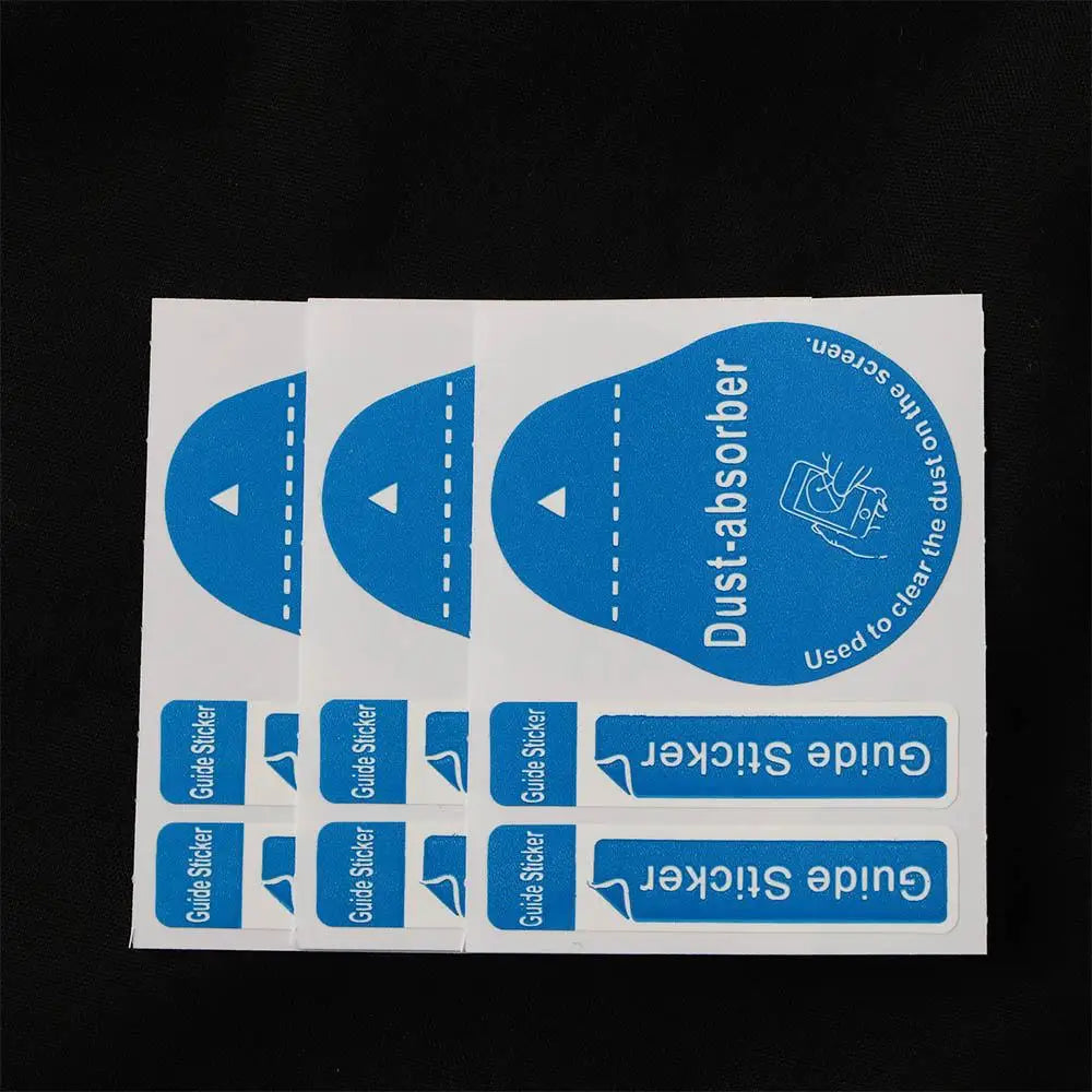 PC Dust-absorber Tempered Glass Screen Cleaner Dust Removal Sticker Dust Papers Cell Phone Dust Absorber Screen Cleaning Tool