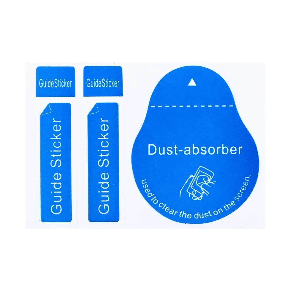 PC Dust-absorber Tempered Glass Screen Cleaner Dust Removal Sticker Dust Papers Cell Phone Dust Absorber Screen Cleaning Tool